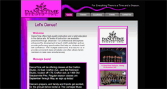 Desktop Screenshot of dancetimepgh.com